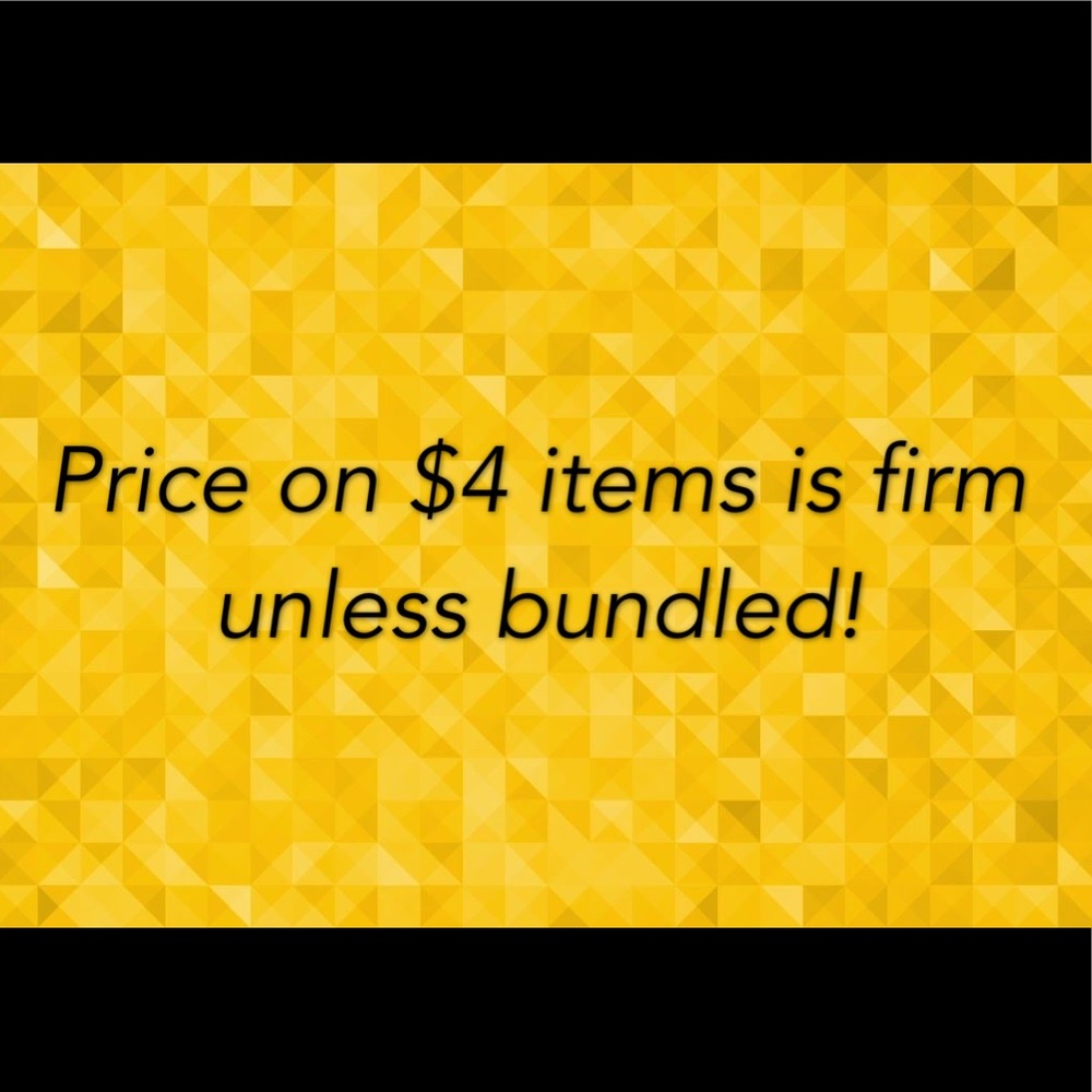 $4 Items- Read Description